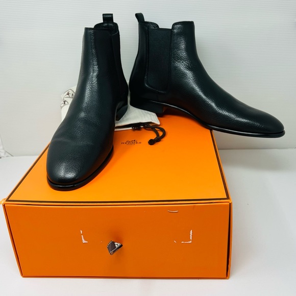Hermes | Shoes | Hermesmens Leather Bootseu 44 Us 11895 | Poshmark